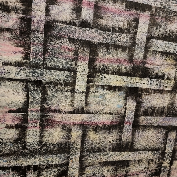 HANDCRAFTED Abstract Painting HANDPAINTED Illusion Art HANDMADE Wall Decor - Picture 7 of 16